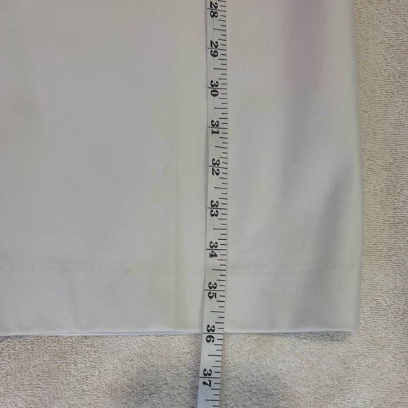 🤍”SPANX” NWT Women's 1X Petite Crisp White Flat Front Capris w/ Back Pockets - Picture 10 of 14